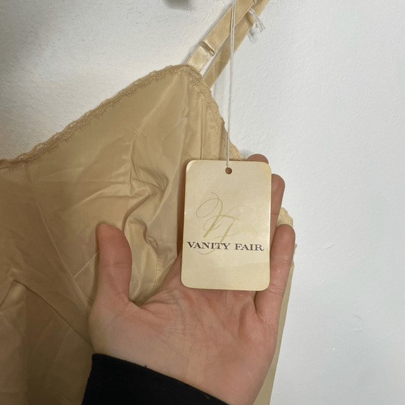 VTG 70s 80s Vanity Fair Nylon Tricot Slip Antron III WOMENS 32 S NWT DEADSTOCK - Picture 4 of 9